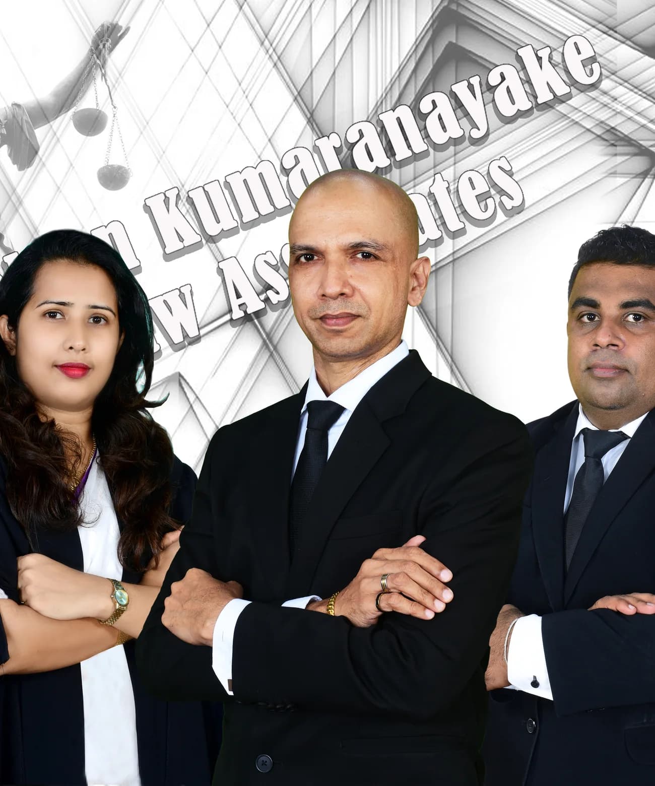 Mr. Kumaranayake and the attorneys of Nelson Kumaranayake Law Associates