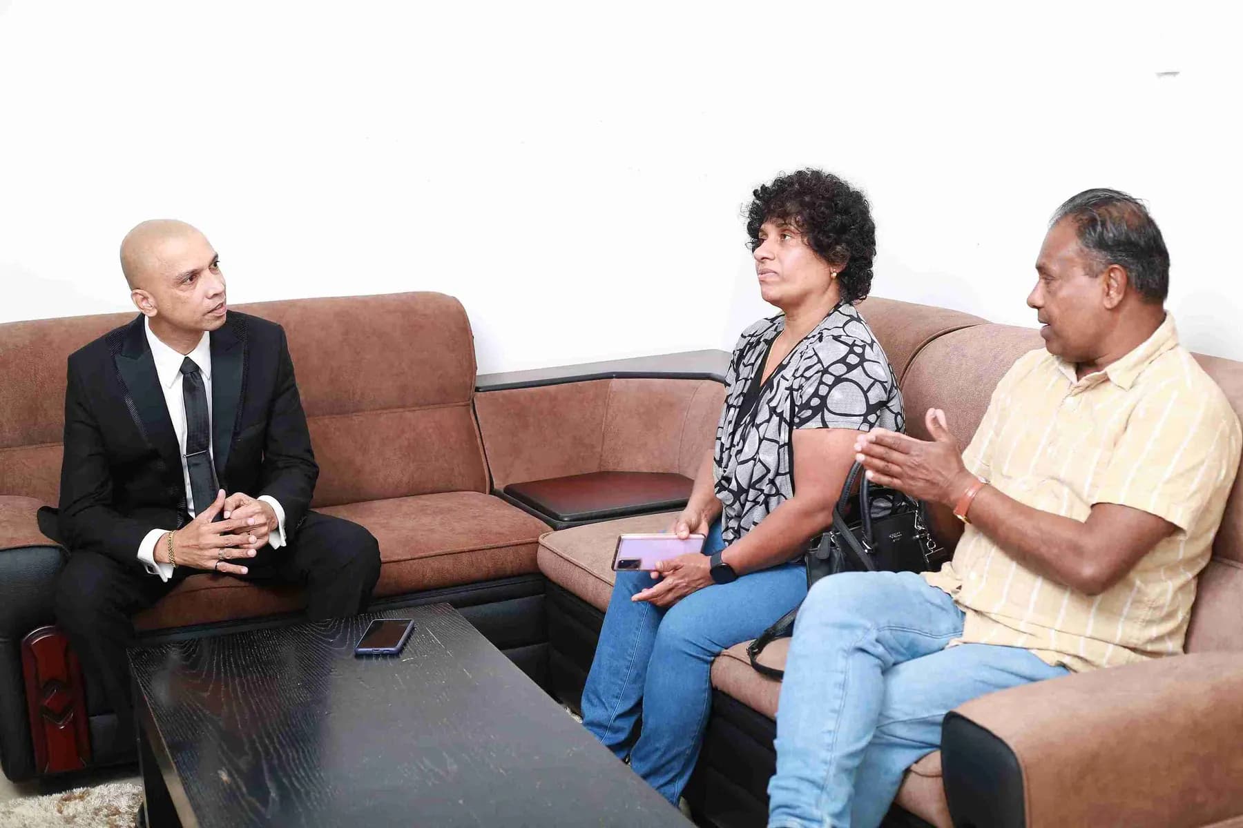 Meeting with clients