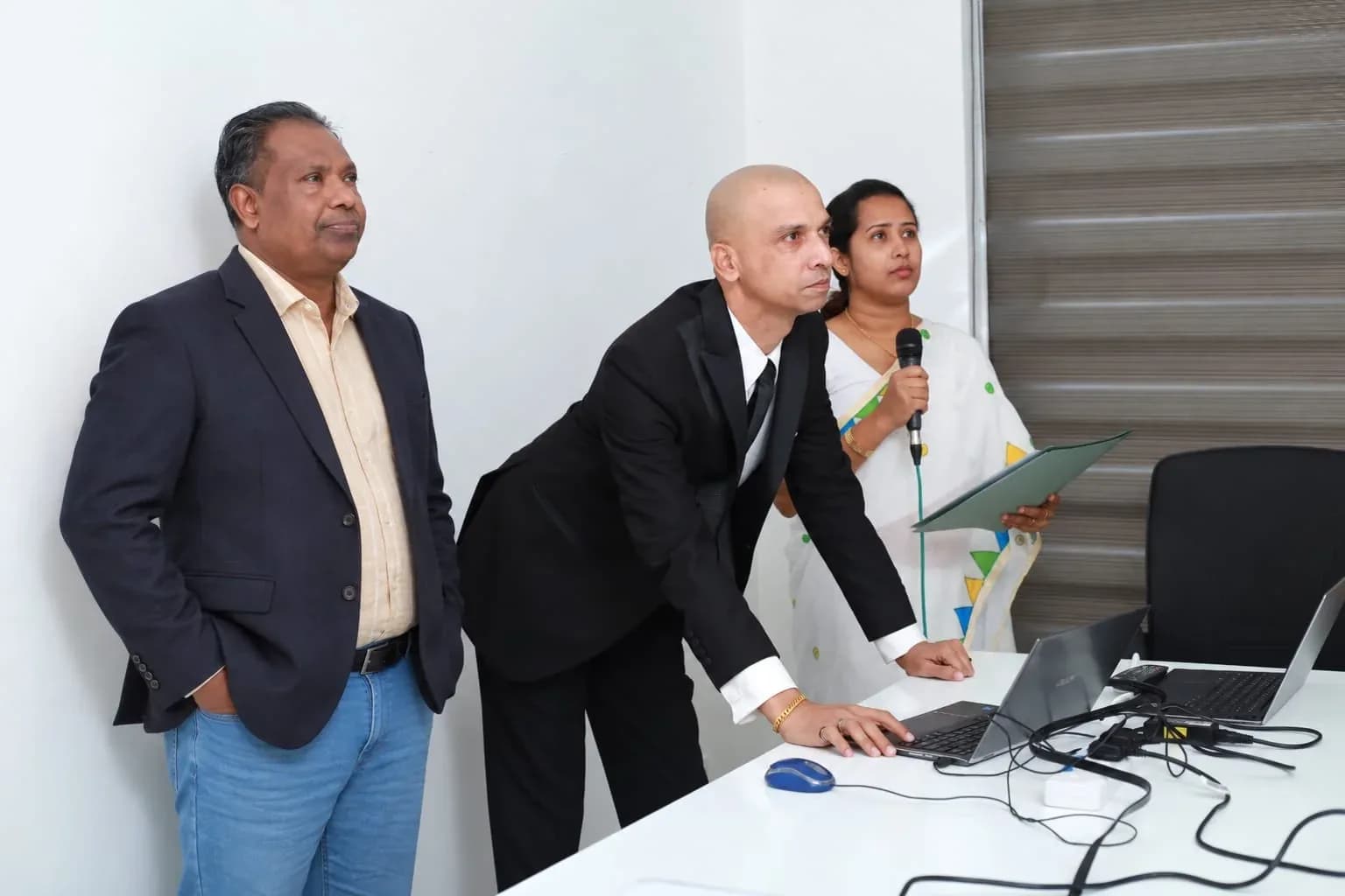 Mr. Kumaranayake at an event